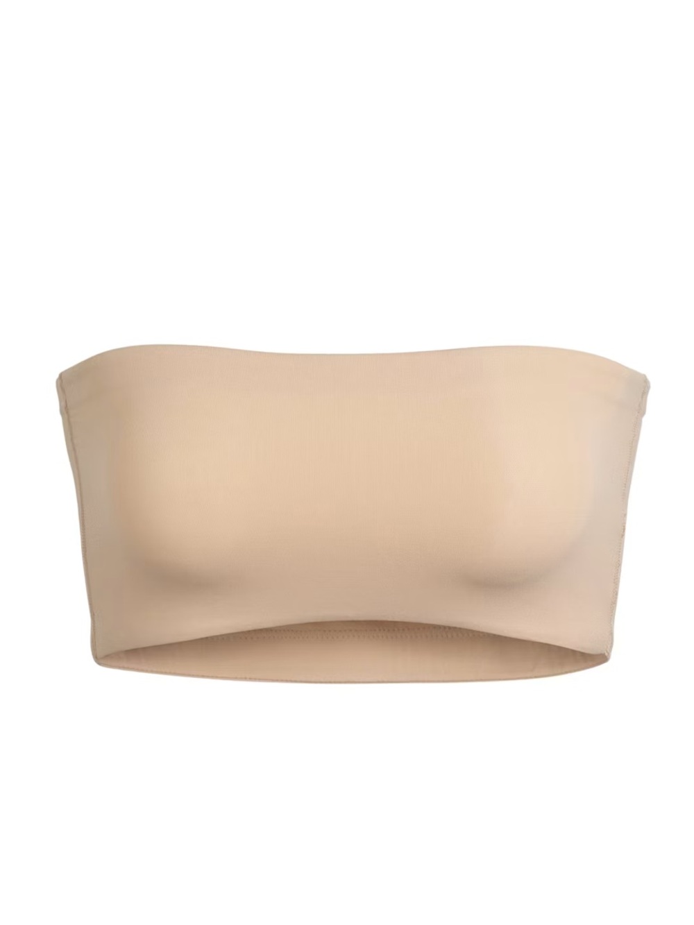 SKIMS Strapless Seamless Bandeau in Warm Tan